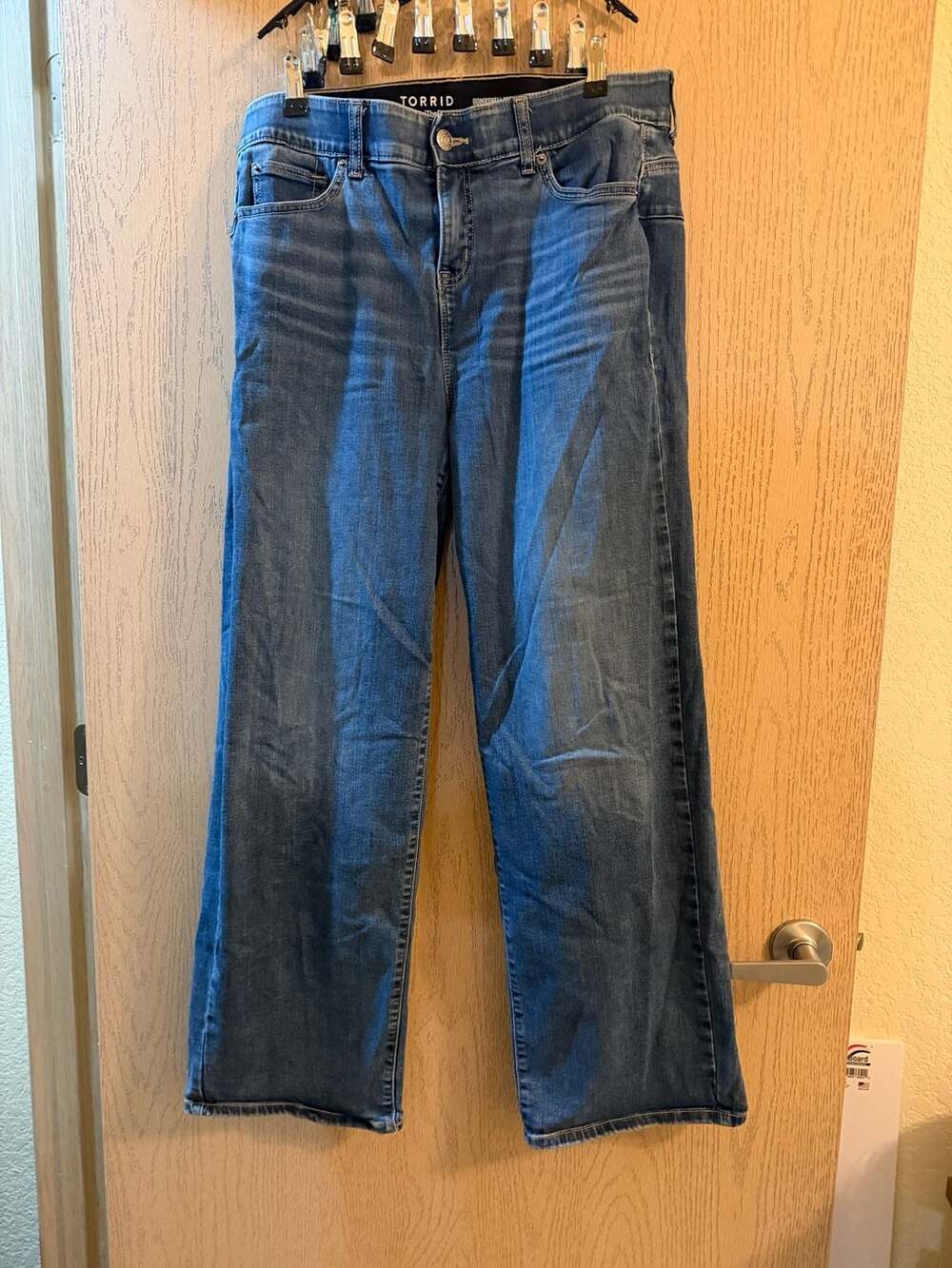 Torrid Bombshell Wide Leg Super Soft Jeans